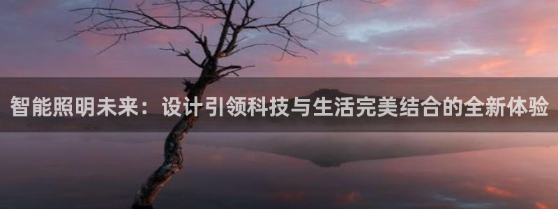 云顶国际游戏：智能照明未来：设计引领科技